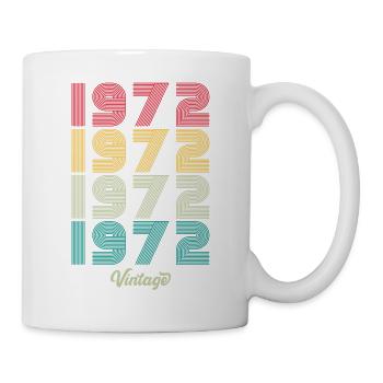 52 Years Old Vintage 1972 Limited Edition 52nd - Mug - white - Right