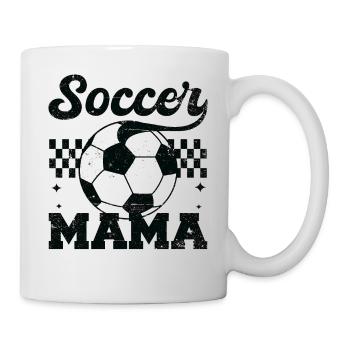 Football Maman Détresse Fête des Mères Maman - Mug blanc - blanc - Droite