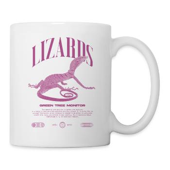 Moniteur d’arbre vert Streetwear gardien de lézard - Mug blanc - blanc - Droite
