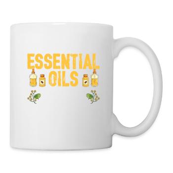 A Day Without Essential Oils Healing Natural - Mug - white - Right