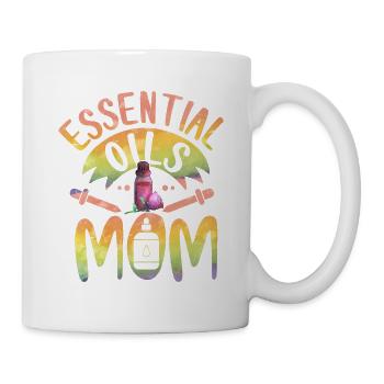 Essential Oils Mom Essential Oil Natural Healing - Mug - white - Right