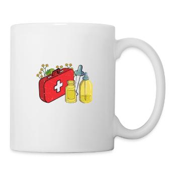 Essential Oils: My Emotional First Aid Natural Hea - Mug - white - Right