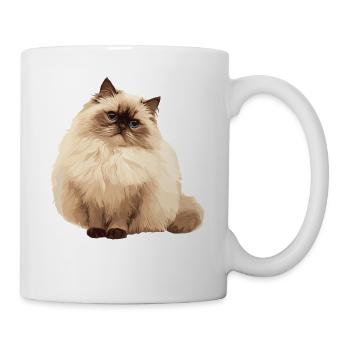 Himalayan Cat Colourpoint Katze - Mug - white - Right