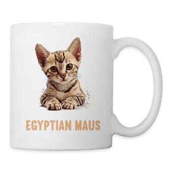 Mau égyptien Chaton Chat égyptien Mau - Mug blanc - blanc - Droite