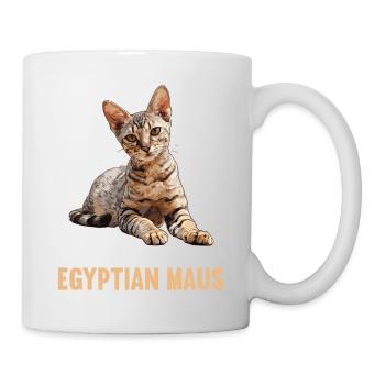 Mau égyptien Chaton Chat égyptien Mau - Mug blanc - blanc - Droite