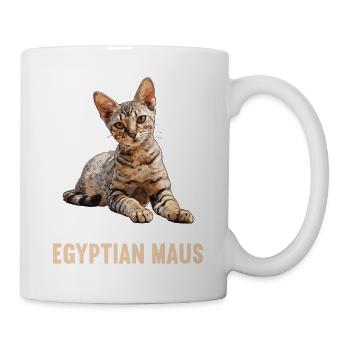 Mau égyptien Chaton Chat égyptien Mau - Mug blanc - blanc - Droite