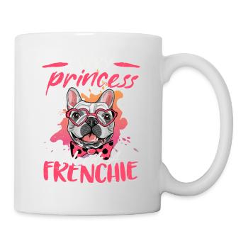 Chaque princesse a besoin d’un bouledogue français Frenchie - Mug blanc - blanc - Droite