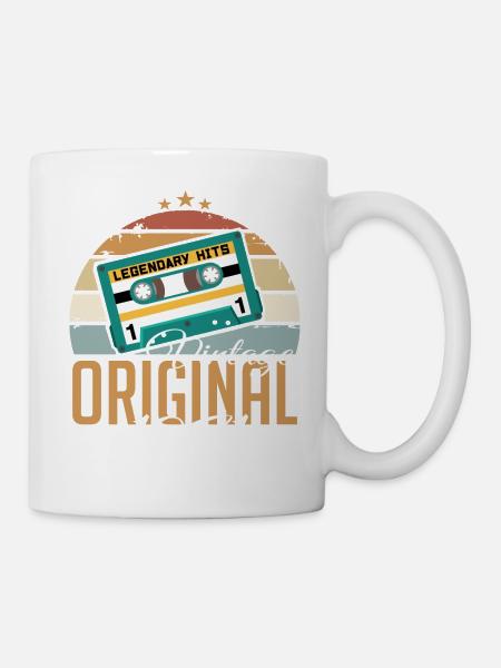 Millésime 1981 Né Original 1981 Anniversaire - Mug blanc - blanc