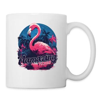 Flamazing - Cadeau parfait pour les amoureux des animaux - Mug blanc - blanc - Droite