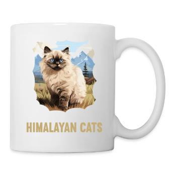 Himalayan Cat Colourpoint Katze - Mug - white - Right