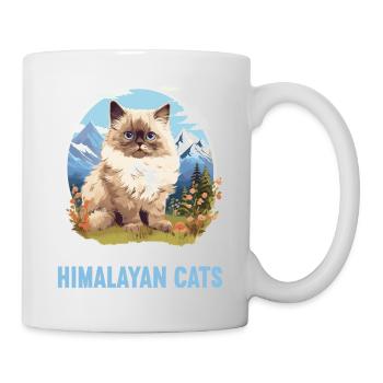 Himalayan Cat Colourpoint Katze - Mug - white - Right