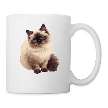 Himalayan Cat Colourpoint Katze - Mug - white - Right