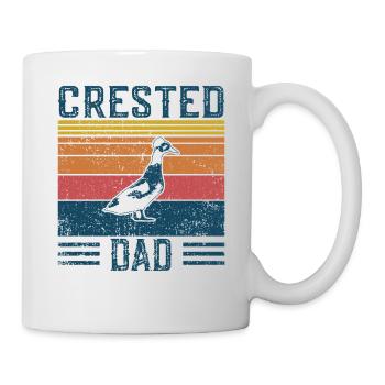 Entendad - Vintage Crested Duck - Mug - white - Right