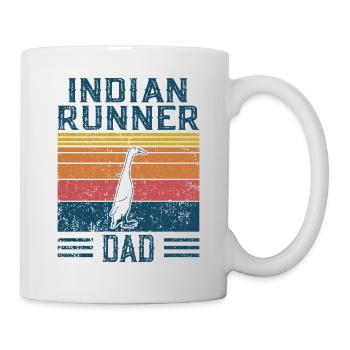 Entendad - Vintage Indian Runner - Tasse - Weiß - Rechts