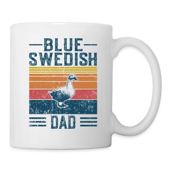 Entendad - Bleu Vintage Suédois - Mug blanc - blanc - Droite