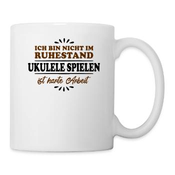 Retirement Retiree Retiree Ukulele Player - Mug - white - Right