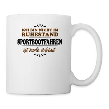 Pensionné Retraité Plaisancier - Mug blanc - blanc - Droite