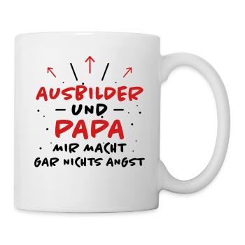 Ausbilder Spruch Beruf Lustiges Ausbilder Geschenk - Tasse - Weiß - Rechts