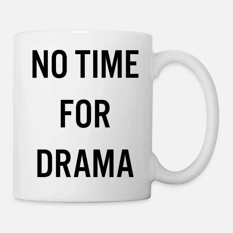 Drama - Tasse - Weiß