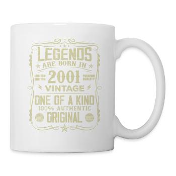 Made In 2001 Vintage Anniversary Gift 2001 - Mug - white - Right