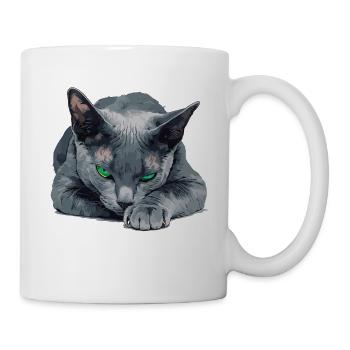 Korat Chaton Korat Chat - Mug blanc - blanc - Droite