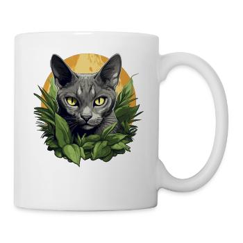 Korat Chaton Korat Chat - Mug blanc - blanc - Droite