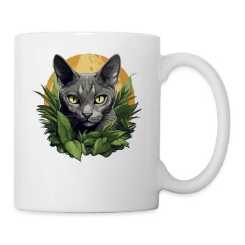 Korat Chaton Korat Chat - Mug blanc - blanc - Droite