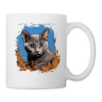 Chaton Korat Chat Korat - Mug blanc - blanc - Droite