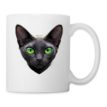 Korat Chaton Korat Chat - Mug blanc - blanc - Droite