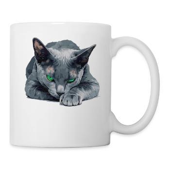 Korat Chaton Korat Chat - Mug blanc - blanc - Droite