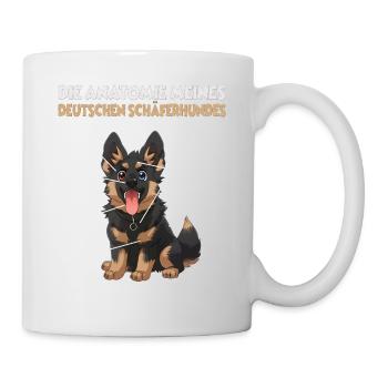 Allemand Boxer Dog Walk T Dog Lover Chiens Boxer - Mug blanc - blanc - Droite
