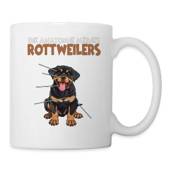 Rottweiler T Gassi Hundehalter Rottweiler Gassi - Tasse - Weiß - Rechts