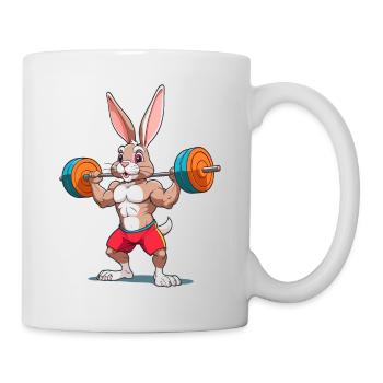Funny Bodybuilder Animal Iknonic Workout - Mug - white - Right
