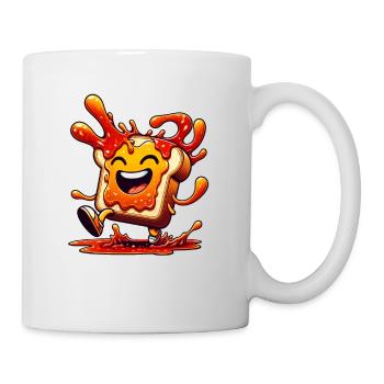 Jam Toast Delicious Breakfast - Mug - white - Right