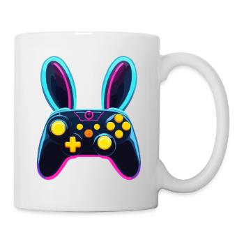 Easter Bunny Gamer & Gaming Streetwear Iconic - Mug - white - Right