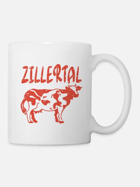 Zillertal - Tasse - Weiß