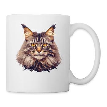 Maine Coon Kitten Maine Coon Cat - Mug - white - Right
