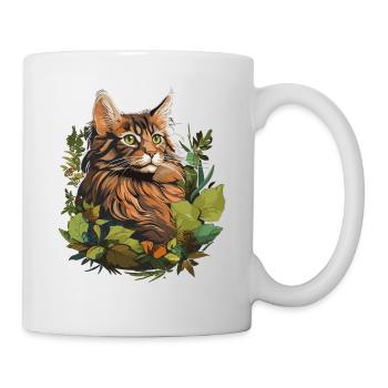 Maine Coon Kitten Maine Coon Cat - Mug - white - Right