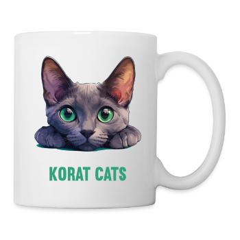 Korat Chaton Korat Chat - Mug blanc - blanc - Droite