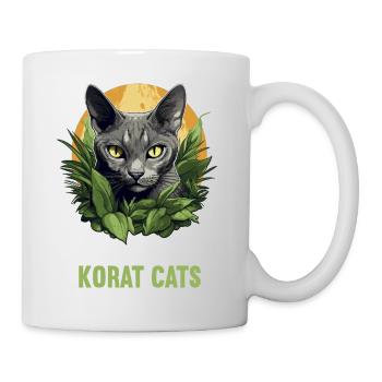 Korat Chaton Korat Chat - Mug blanc - blanc - Droite