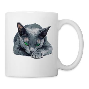 Korat Chaton Korat Chat - Mug blanc - blanc - Droite