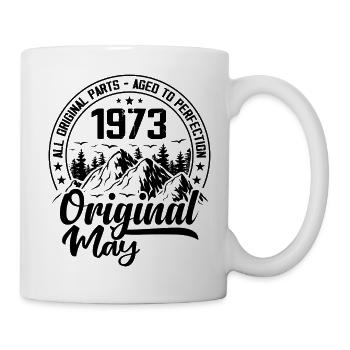 1973 May Original: 51 Years Anniversary Gift - Mug - white - Right