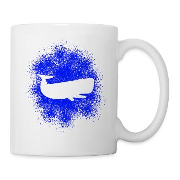 Pottwal Ozean Schützer - Tasse - Weiß - Rechts