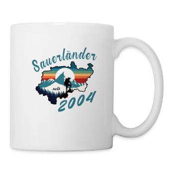 2004 Birthday Sauerländer Original Retro Sunset - Mug - white - Right