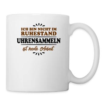Retraité Retraité Collectionneur de montres - Mug blanc - blanc - Droite