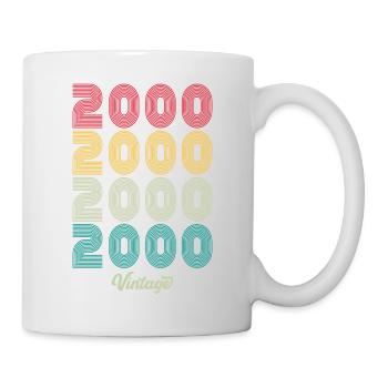 24 Years Old Vintage 2000 Limited Edition 24th - Mug - white - Right