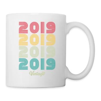 5 ans Millésime 2019 Edition Limitée 5ème - Mug blanc - blanc - Droite