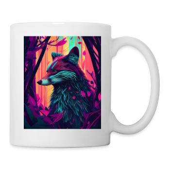 Funky Forest Fox - Mug - white - Right