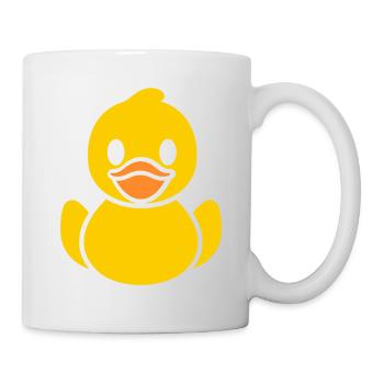 humour canard - Mug blanc - blanc - Droite