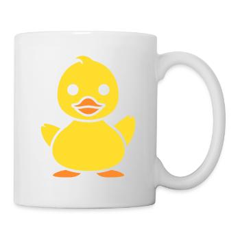 humour canard - Mug blanc - blanc - Droite